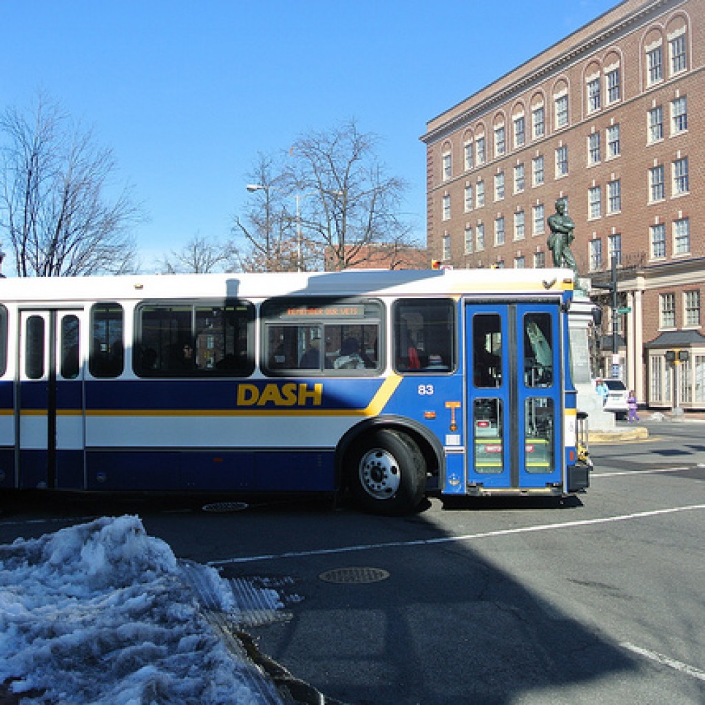 DASH Bus in Alexandria, Virginia