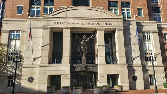 U.S. District Court for the Eastern District of Virginia in Alexandria, Virginia