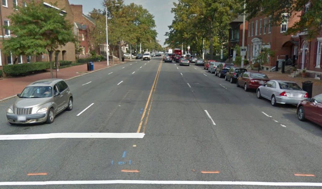 On August 14, construction work in the 400 block of N. Washington Street (southbound, between Oronoco and Princess Streets) will reduce vehicular travel to one (1) through lane between the hours of 9 a.m. and 3 p.m.