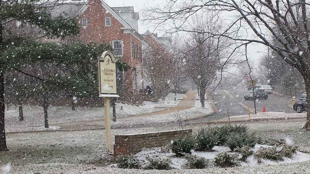 Winter Weather in Alexandria, Virginia