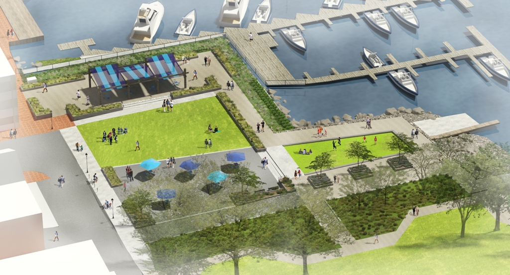 The Alexandria City Council invites the public to a groundbreaking ceremony for the interim King Street Park at the Waterfront project on Saturday, March 17, from 8 to 9 a.m., at 1 & 2 King St. The ceremony will occur rain or shine.