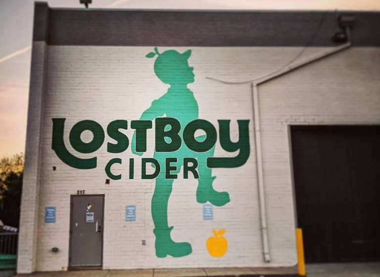 Lost Boy Cider opening in renovated vacant warehouse in Eisenhower East with Alexandria, Virginia's first Virginia Farm Winery-licensed production facility.